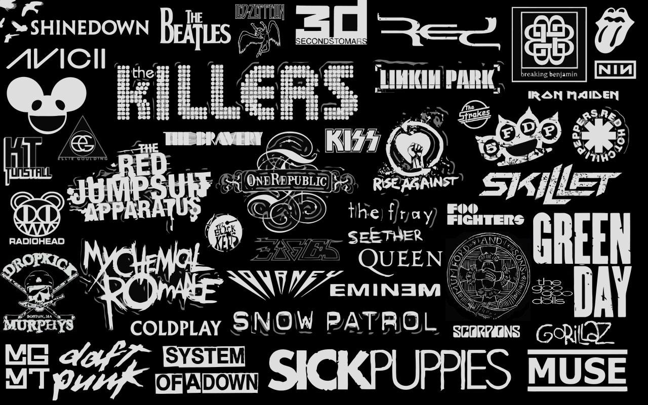 90S Grunge Bands Logo Wallpapers Wallpapers