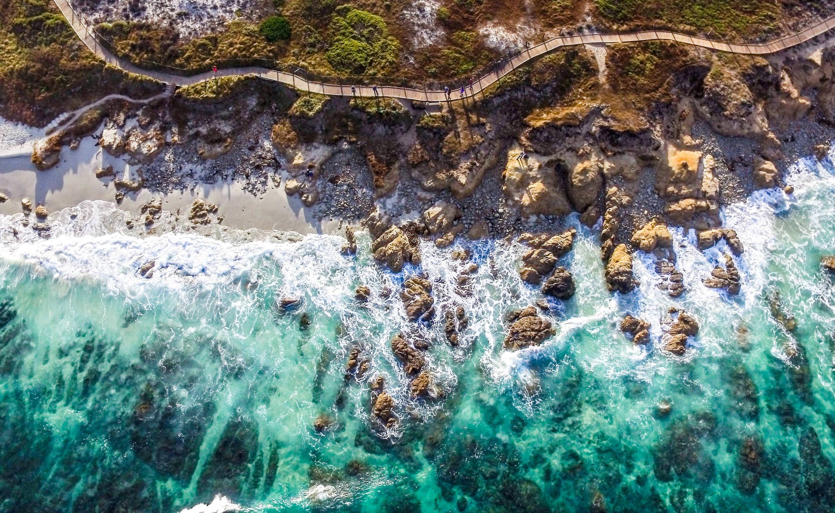Aerial View Of Ocean Wallpapers