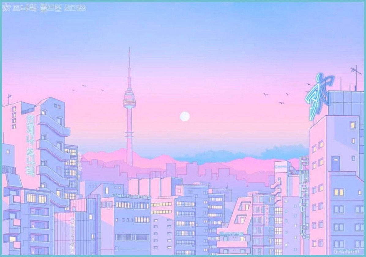 Wallpaper aesthetic anime