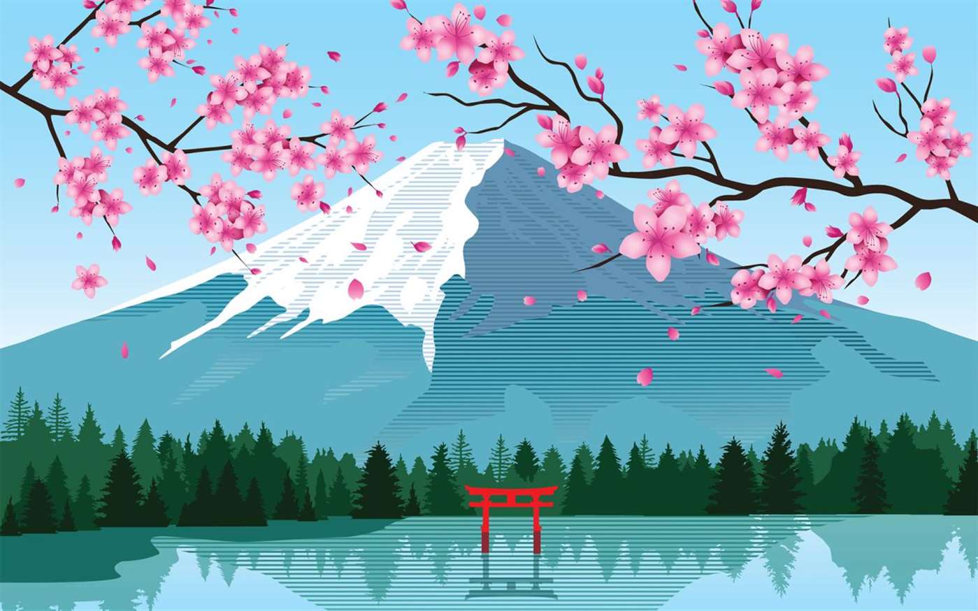 Cherry Blossom Anime Wallpapers.