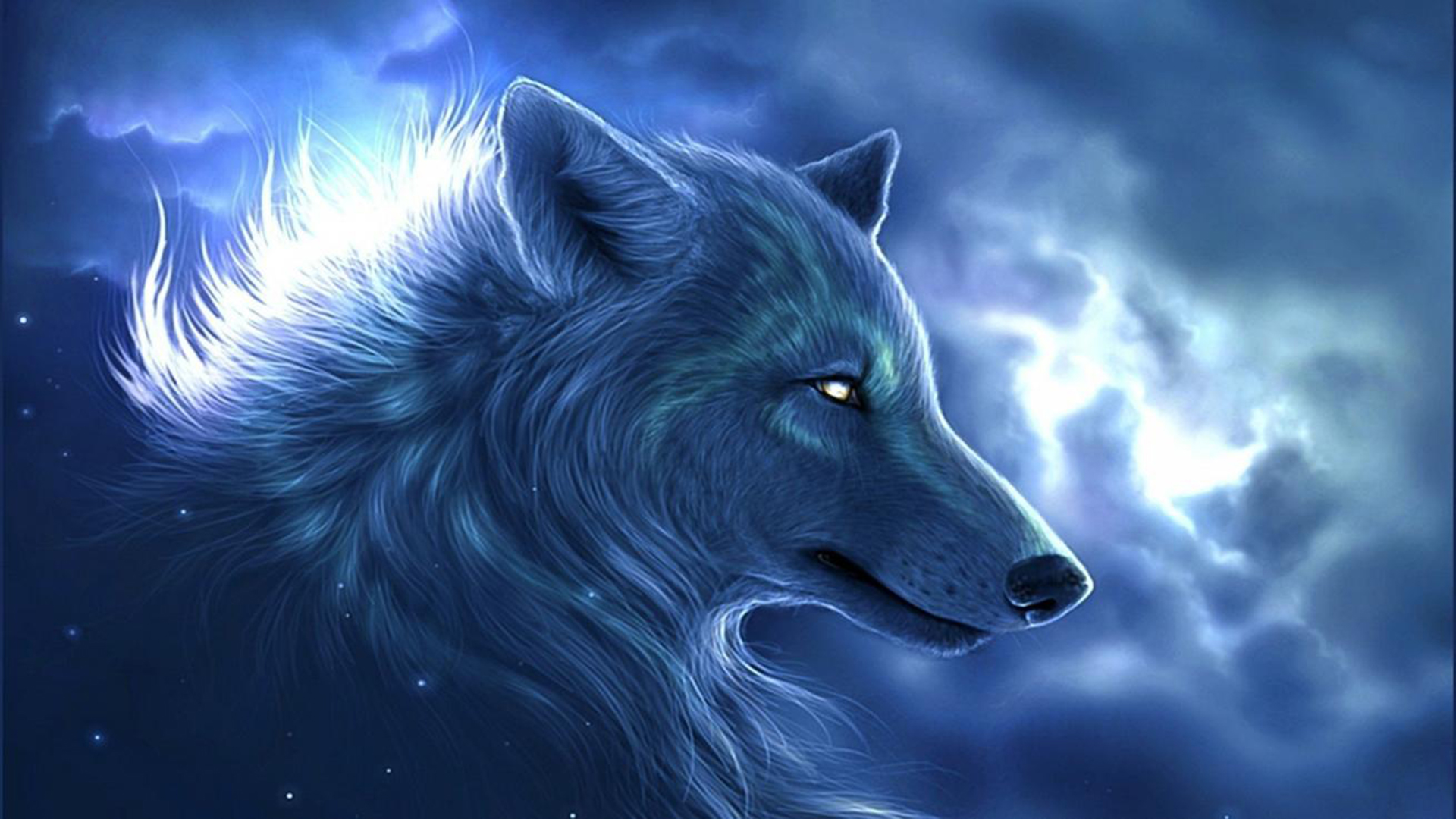 Cool Galaxy Wolves Wallpapers Wallpapers.