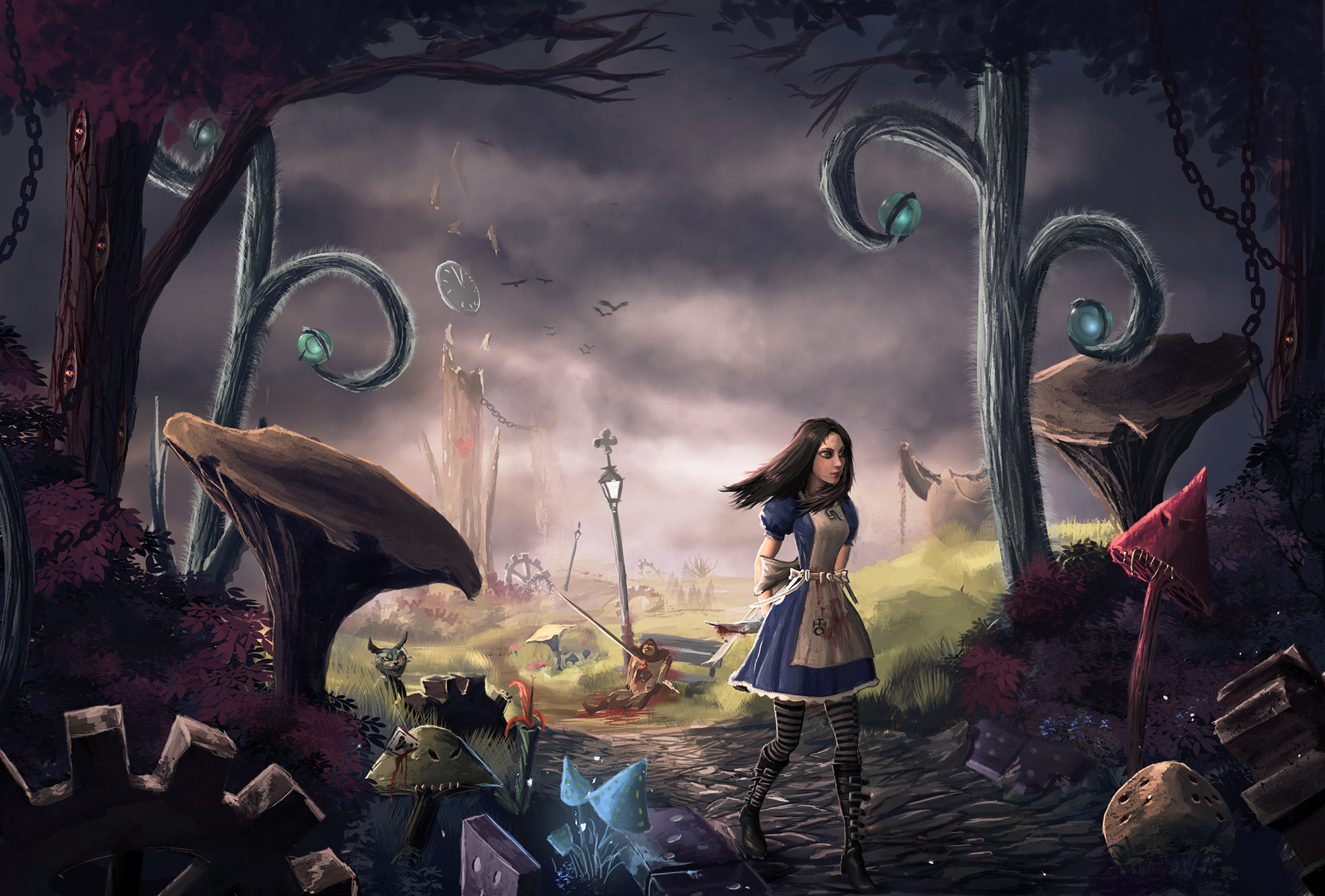 Fantasy Alice In Wonderland Wallpapers.