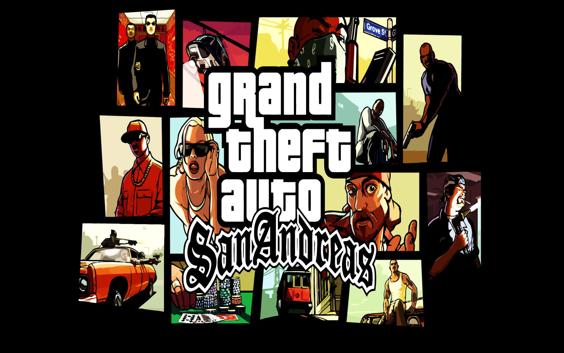 Grand Theft Auto: San Andreas HD Wallpapers.