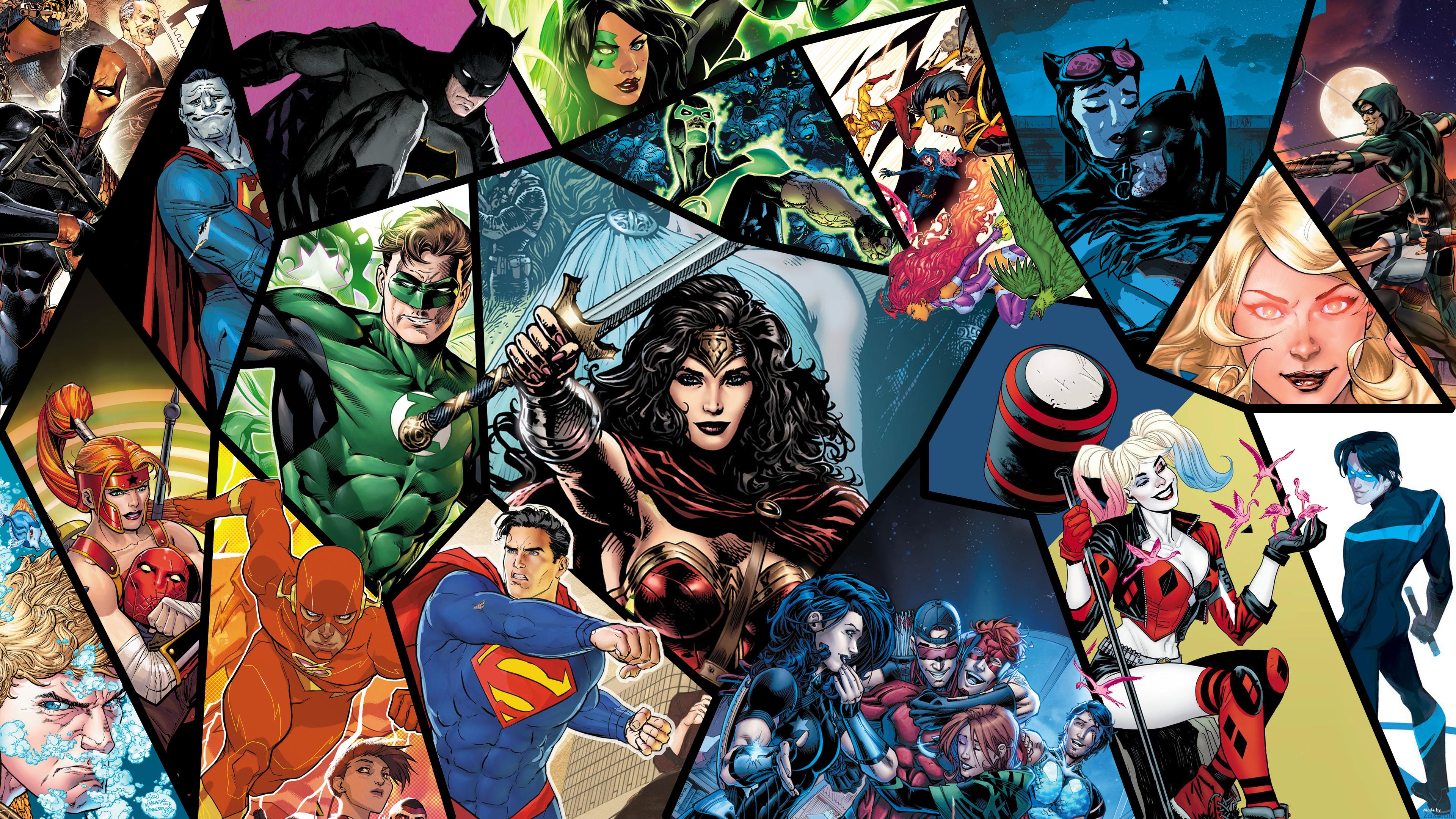 Green Batman Dc Comic Wallpapers.
