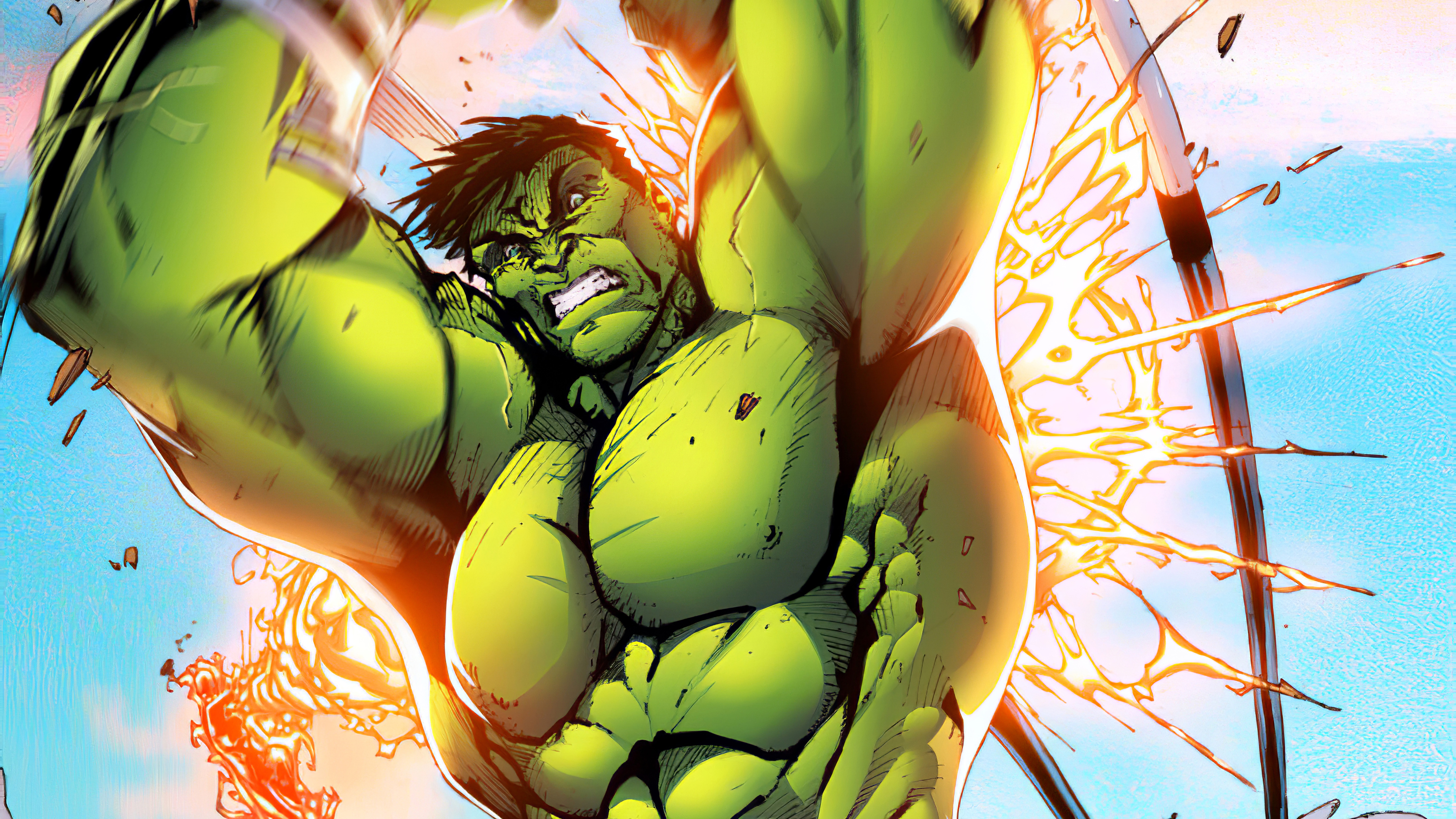Hulk Smash 4K Wallpapers.