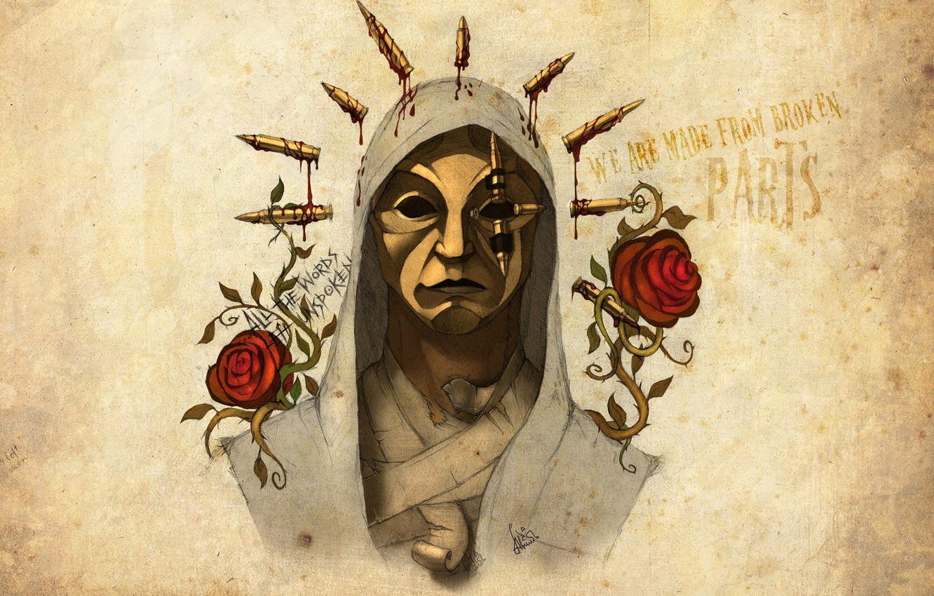 Johnny 3 Tears Hollywood Undead Art Wallpapers