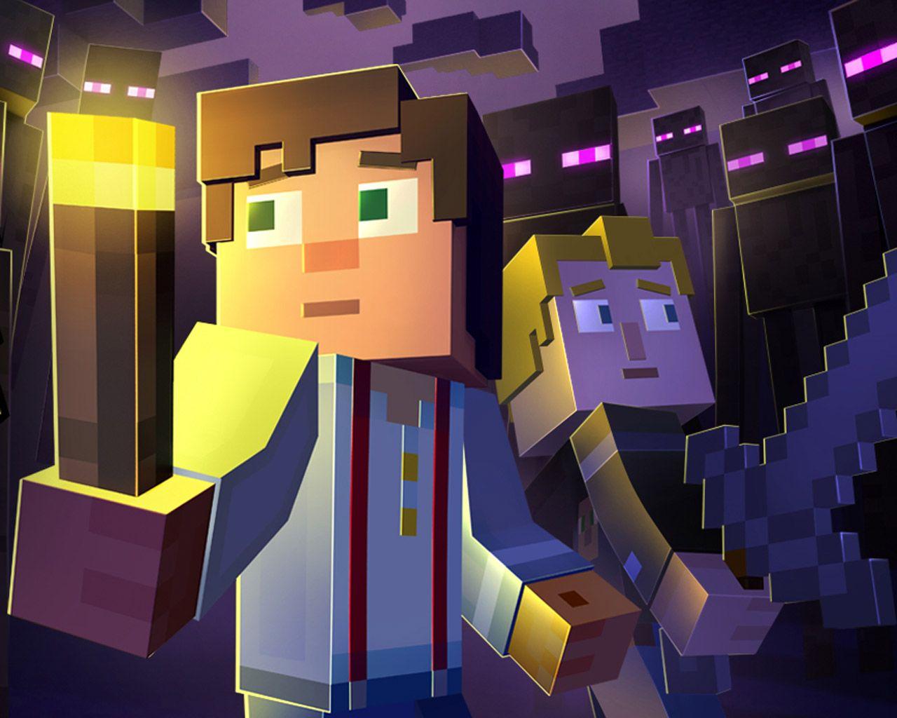 minecraft story mode wallpapers Wallpapers.