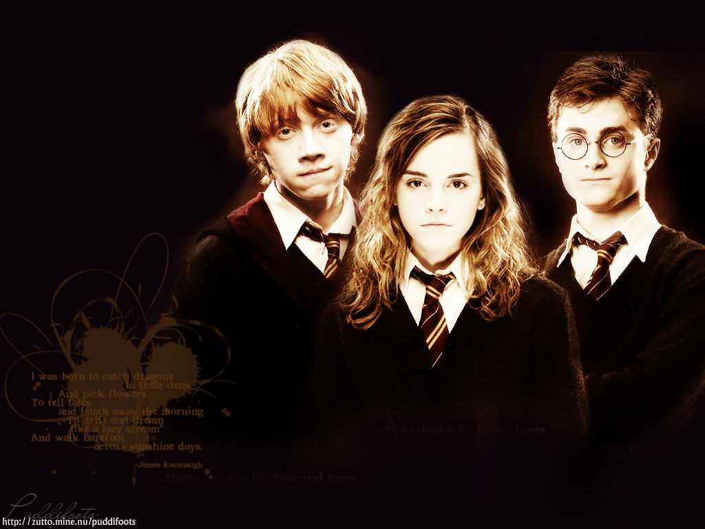 Pictures Of Harry Potter And His Friends Wallpapers.