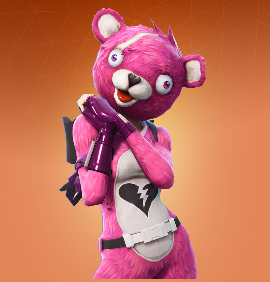 875X915 Fortnite Pink bear costume by Hey-SUISUI on DeviantArt. 