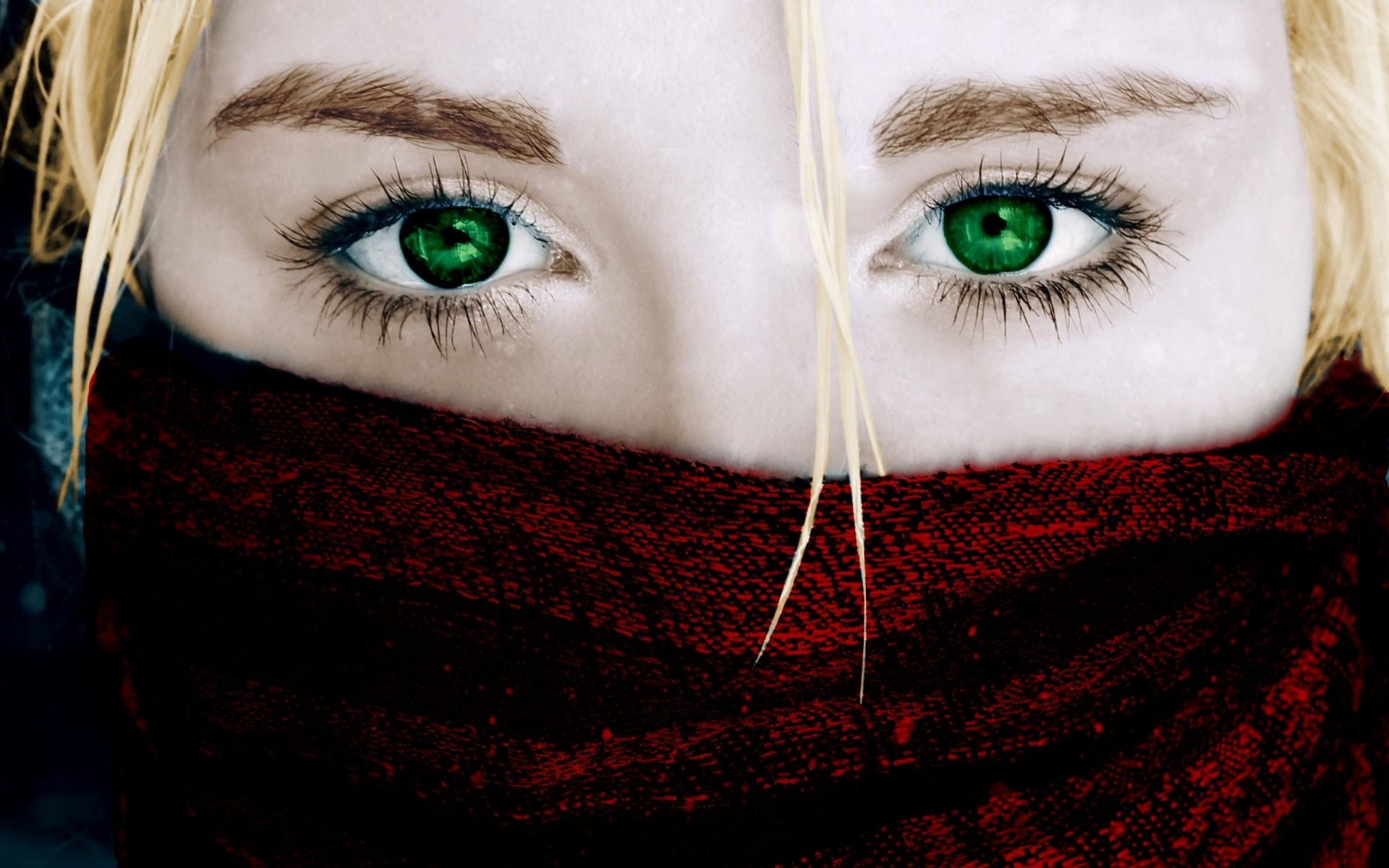 Green Eyes Intimidating Women