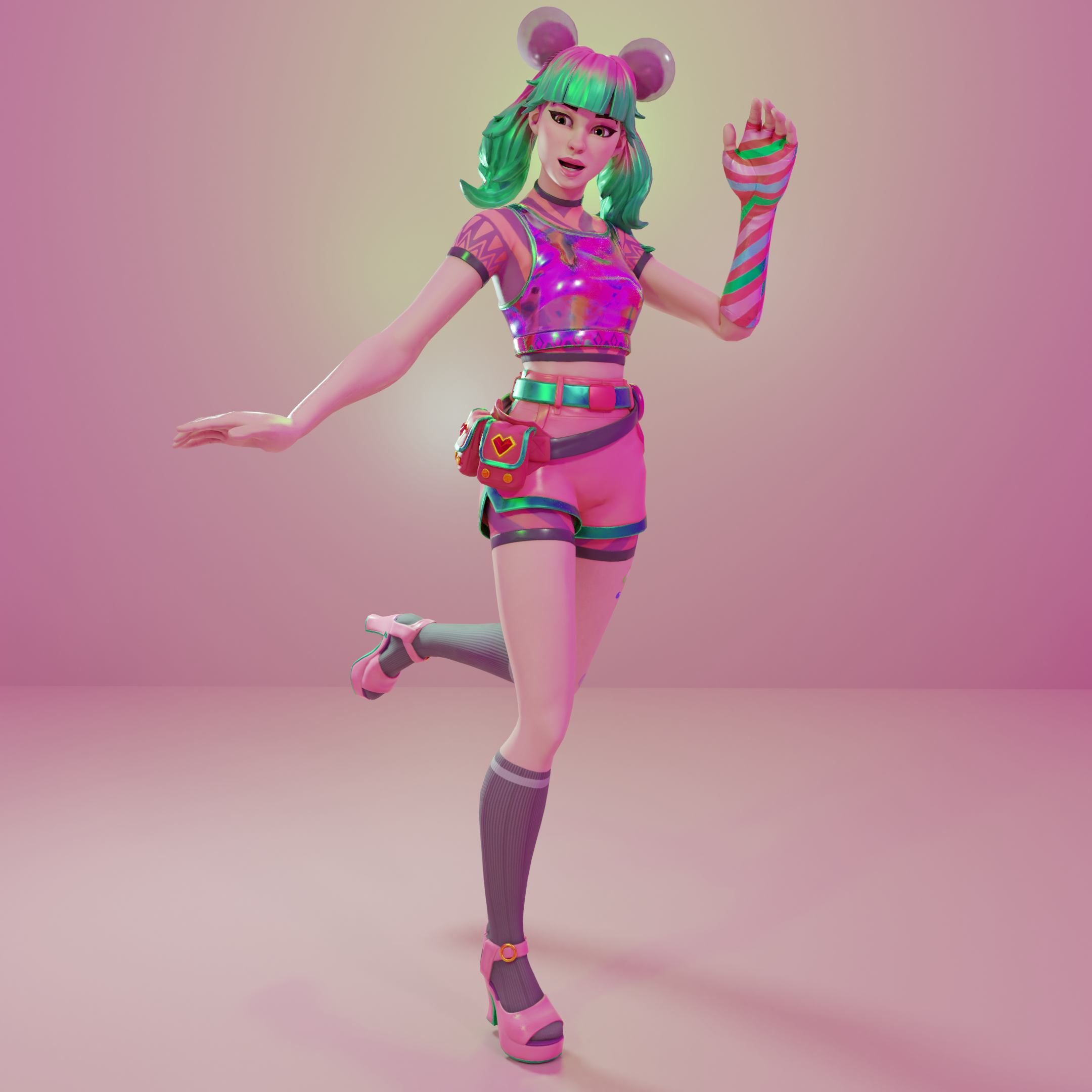 Tropical Punch Zoey Fortnite Wallpapers