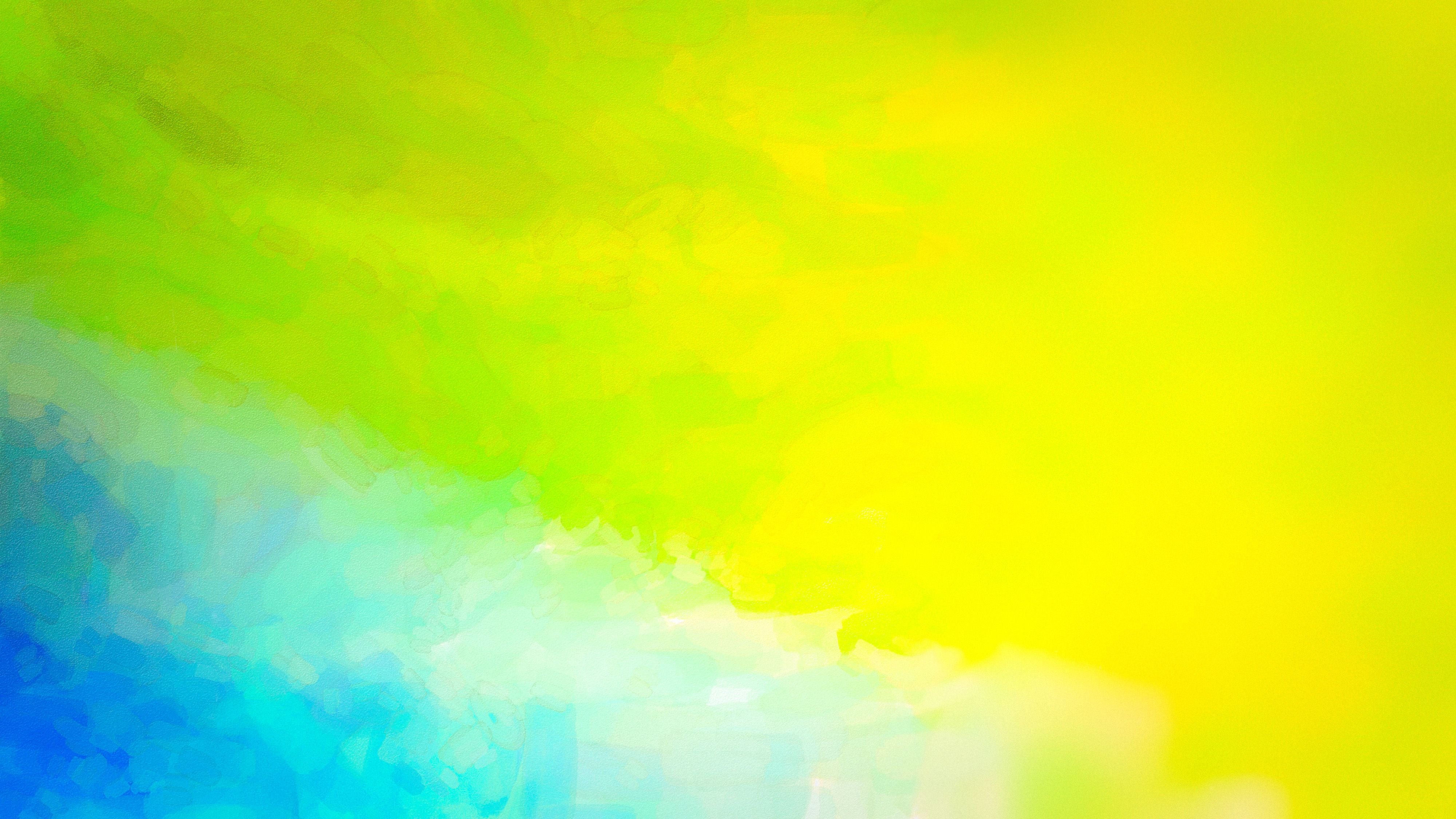 Turquoise And Yellow Background