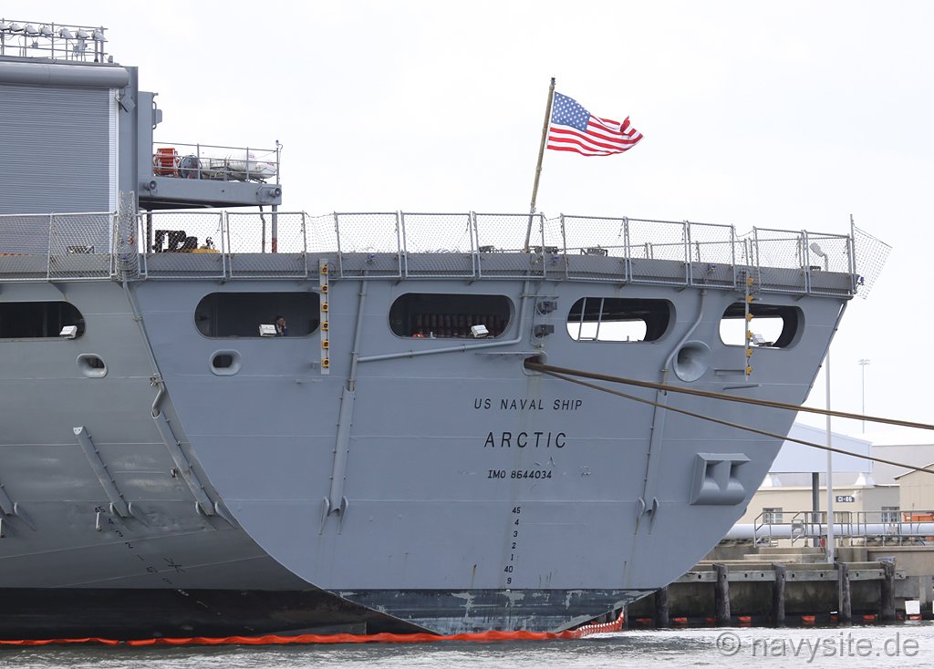 Usns Arctic (T-Aoe-8) Wallpapers