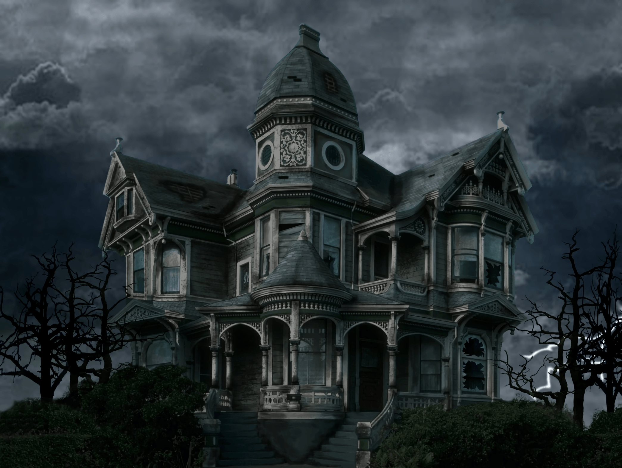 Victorian House Background