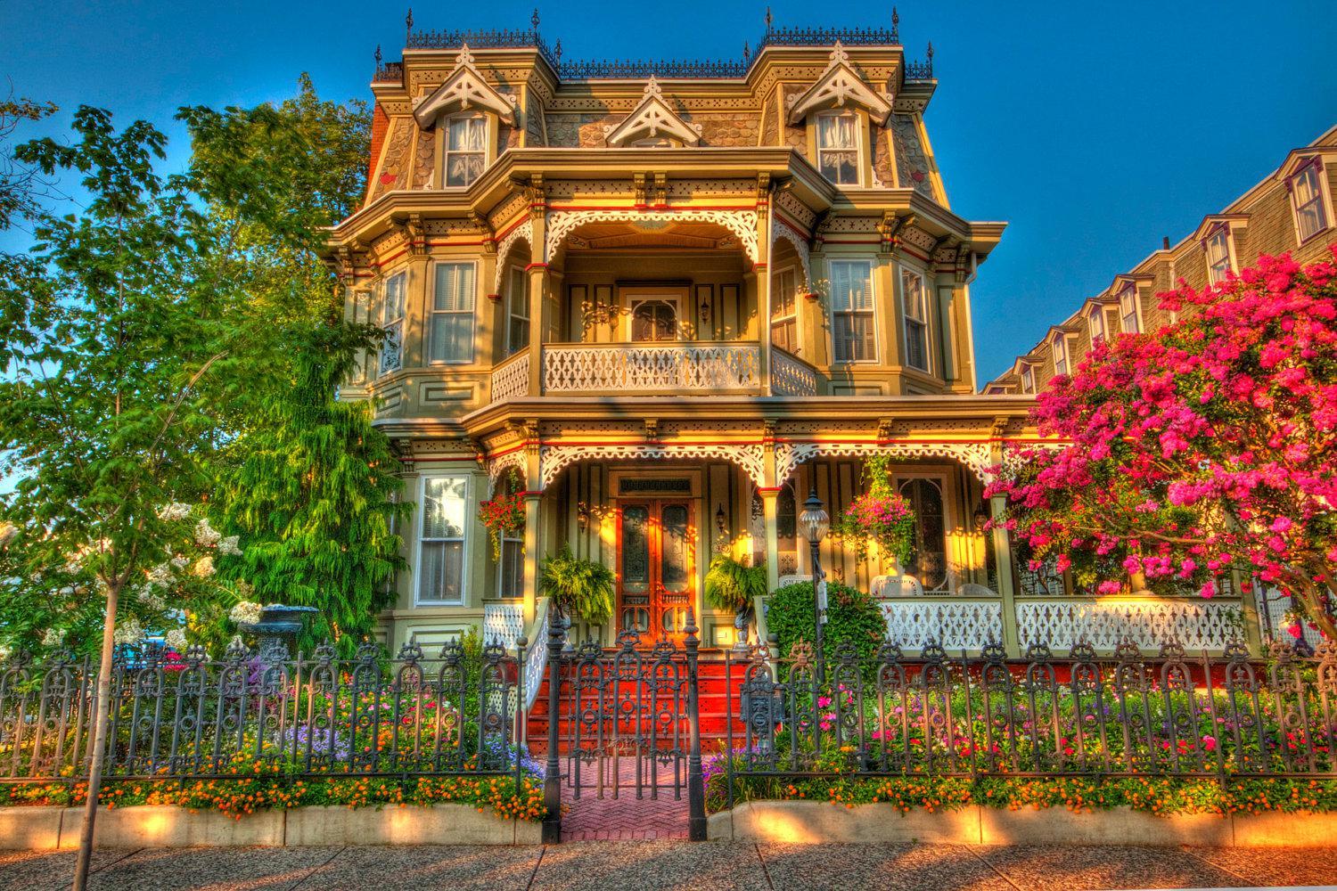 Victorian House Background