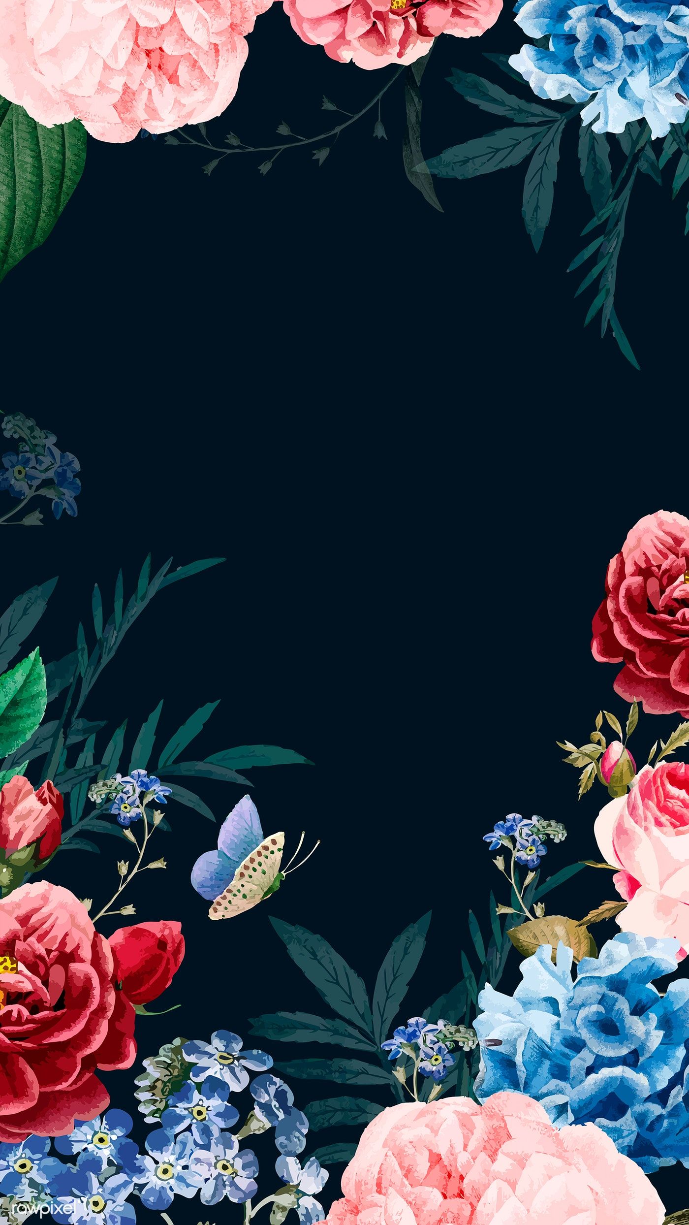 Wallpaper Floral Background