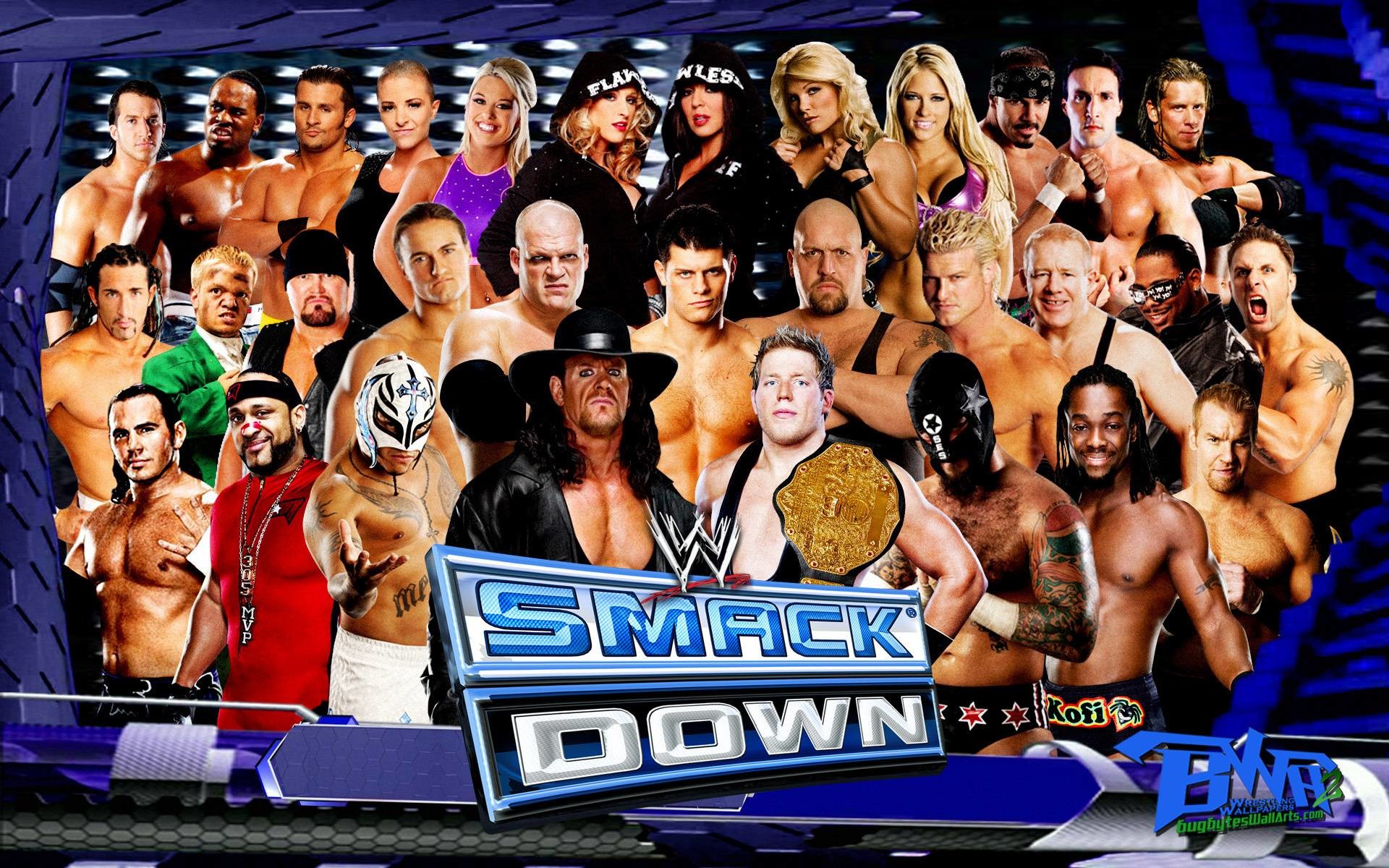 Wwe Smackdown Background.